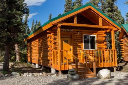 Denali Tri-Valley Cabins Healy Exterior foto