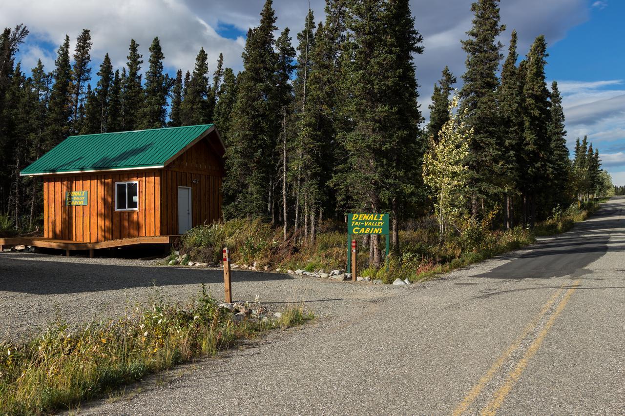 Denali Tri-Valley Cabins Healy Exterior foto