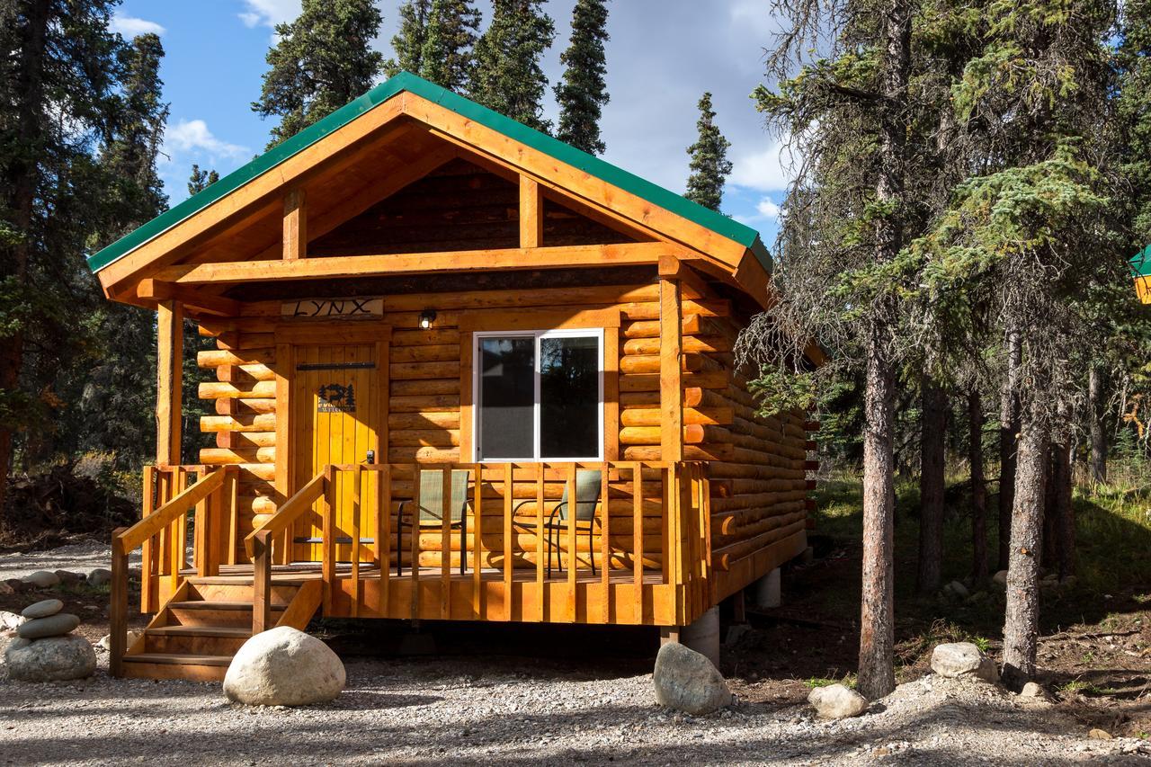 Denali Tri-Valley Cabins Healy Exterior foto
