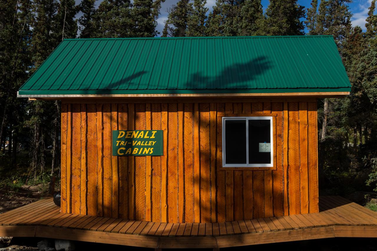 Denali Tri-Valley Cabins Healy Exterior foto