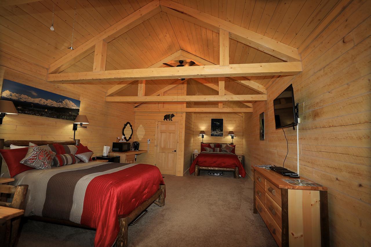 Denali Tri-Valley Cabins Healy Exterior foto
