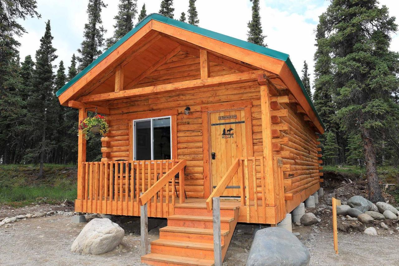 Denali Tri-Valley Cabins Healy Exterior foto
